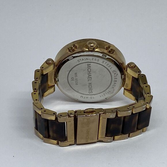 Michael Kors Parker MK5538 Women's Stainless Steel Analog Dial Quartz Watch RQ32 - Picture 10 of 12